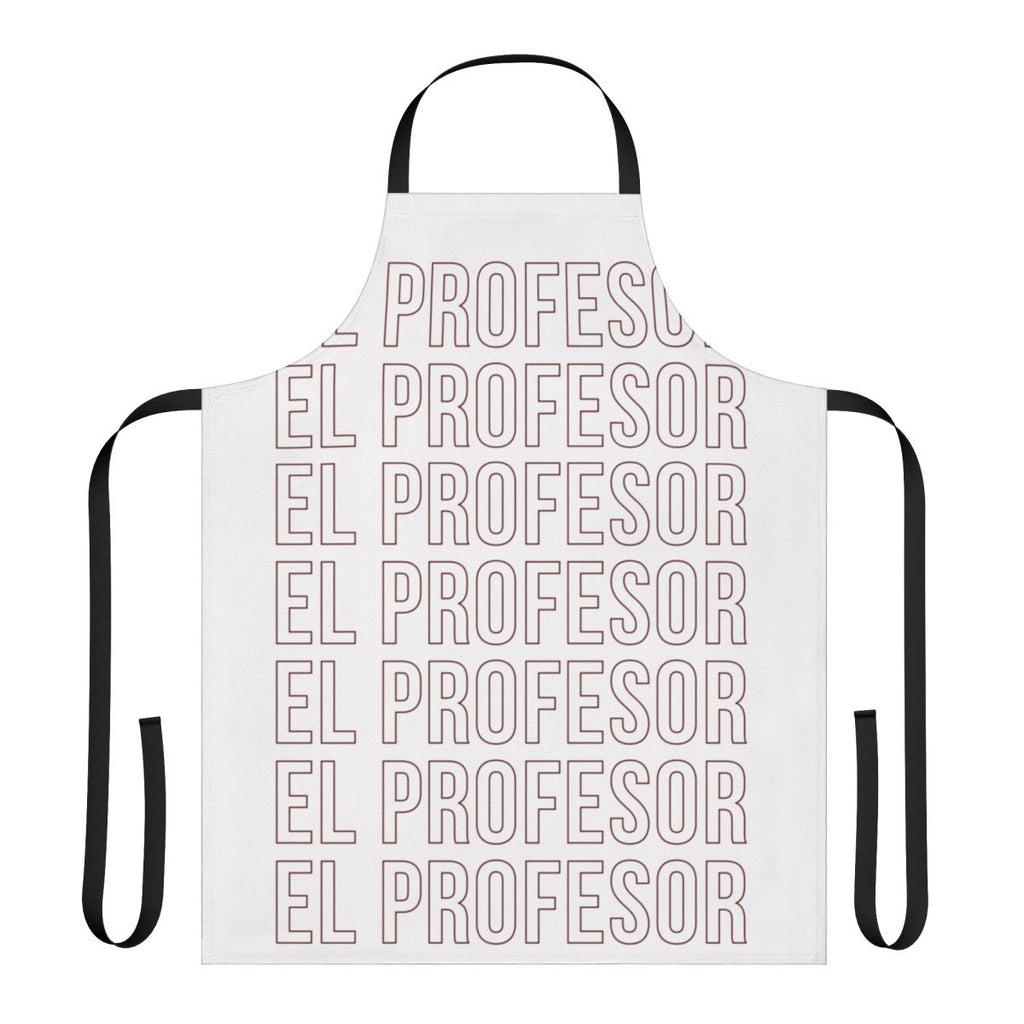 Money Heist Inspired Apron with Professor Lettering