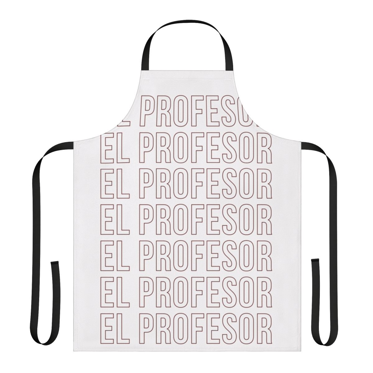 Money Heist Inspired Apron with Professor Lettering