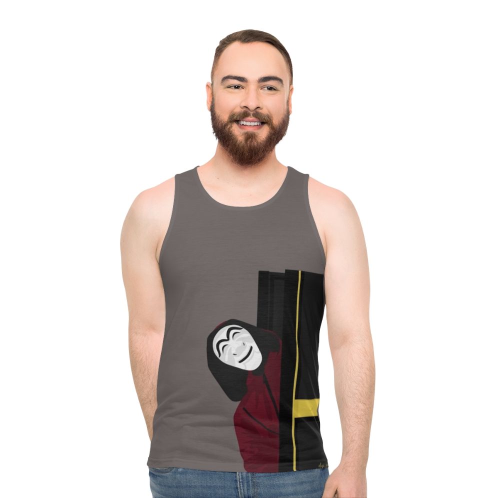Money Heist Korea Unisex Graphic Tank Top