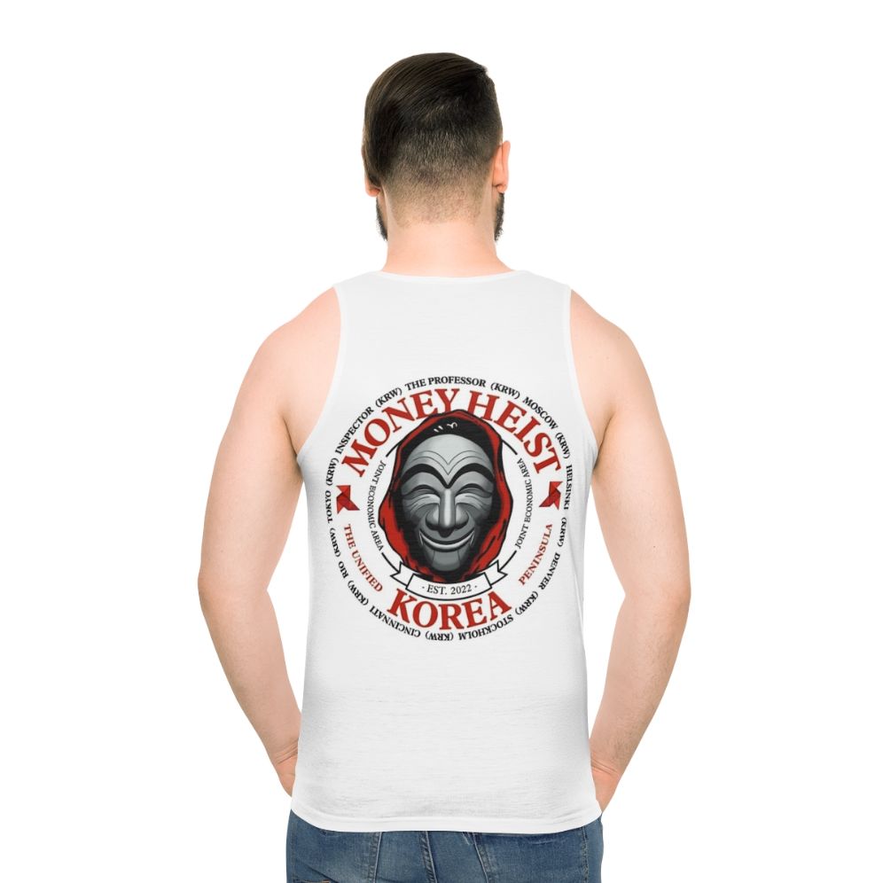 Money Heist Korea Joint Economic Area Unisex Tank Top