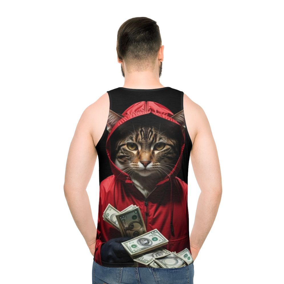 Money Heist La Casa De Papel Cat Unisex Tank Top