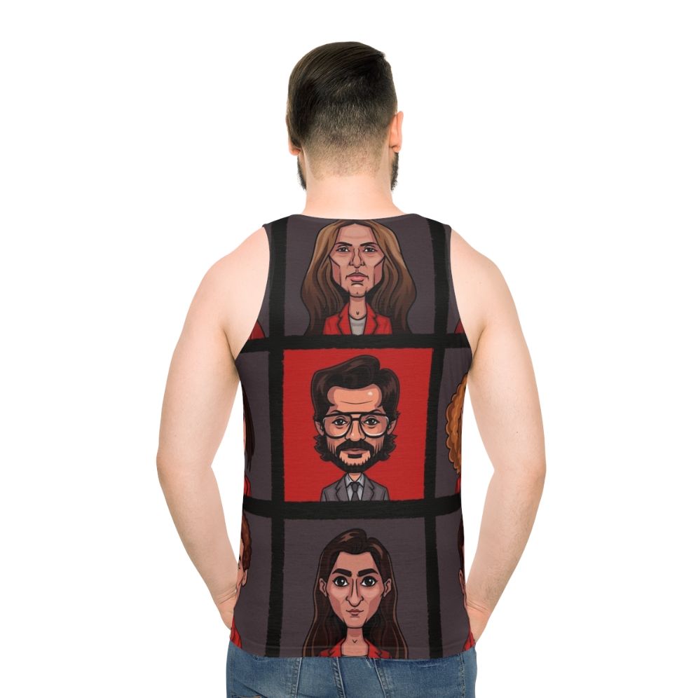 Money Heist Lineup Unisex Tank Top