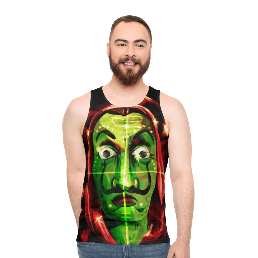 Money Heist Mask Netflix TV Show Unisex Tank Top