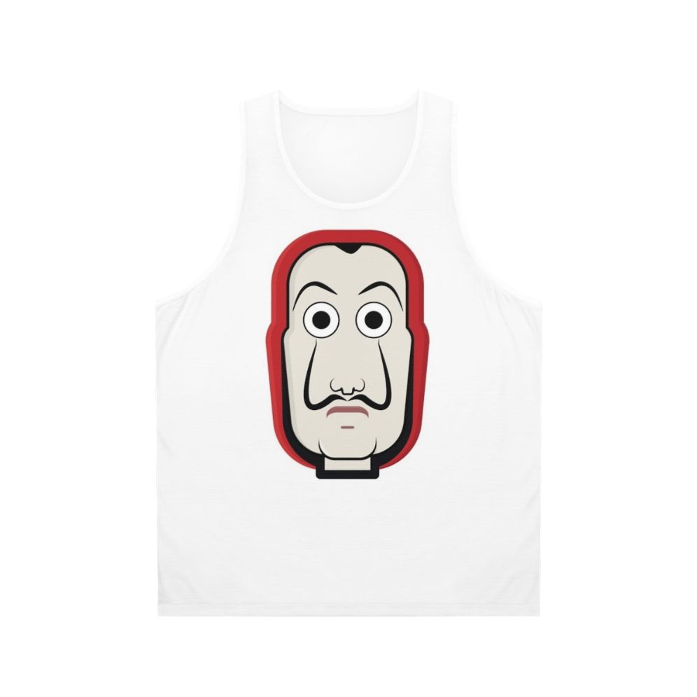 Money Heist Mask Unisex Tank Top