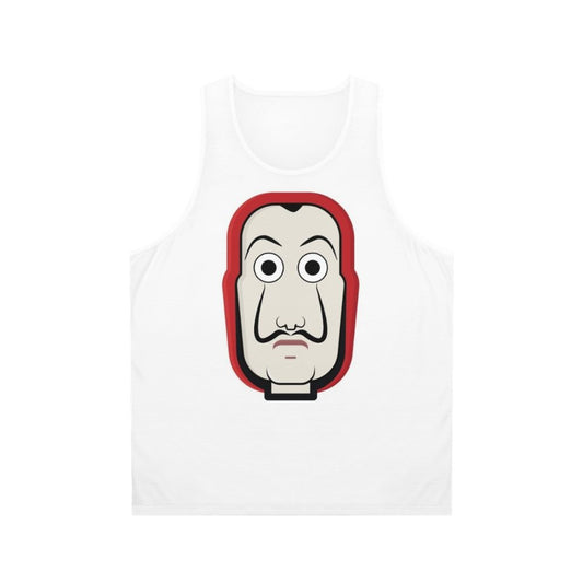 Money Heist Mask Unisex Tank Top