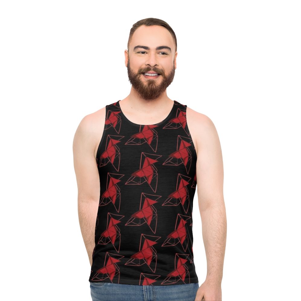 Money Heist Origami Bird Unisex Tank Top