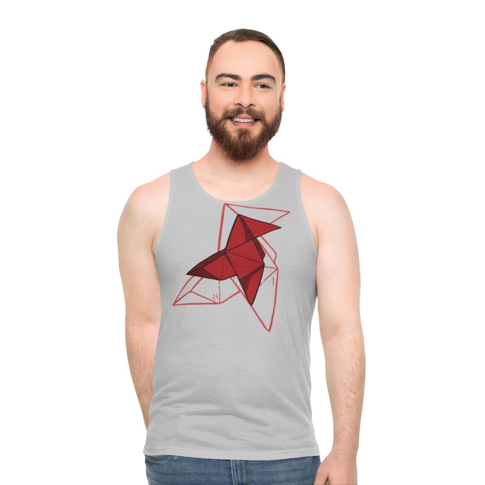 Money Heist Origami Bird Unisex Tank Top