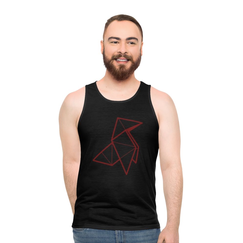 Money Heist Origami Crane Red Classic Unisex Tank Top