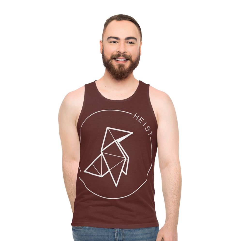 Money Heist Origami Crane Unisex Tank Top