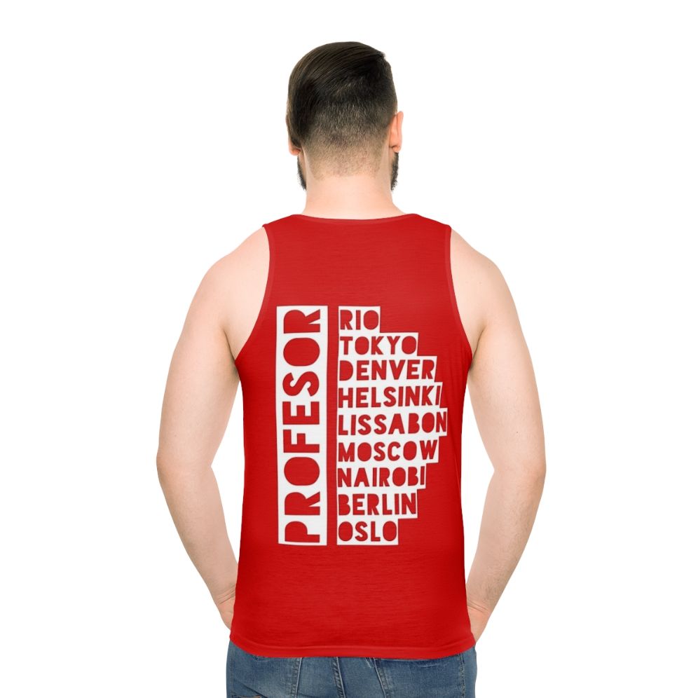 Money Heist Professor's Bella Ciao Unisex Tank Top
