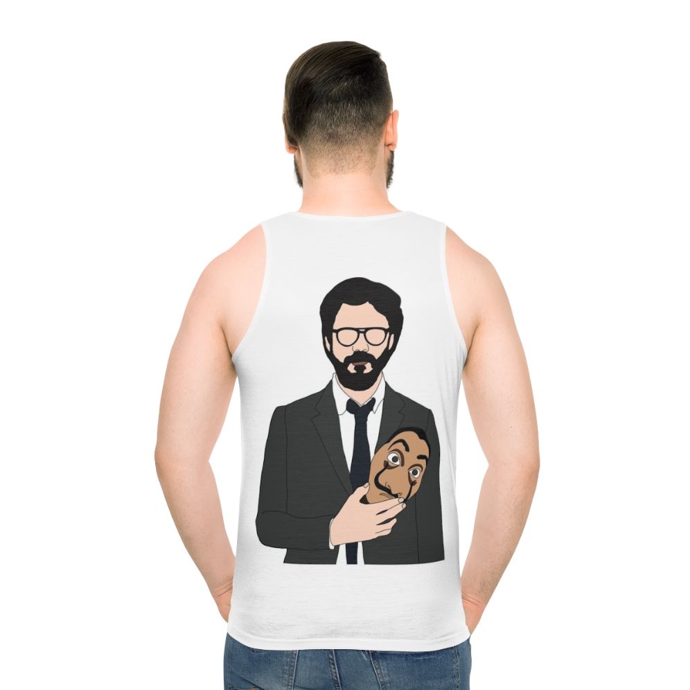 Money Heist Professor Mask Unisex Tank Top