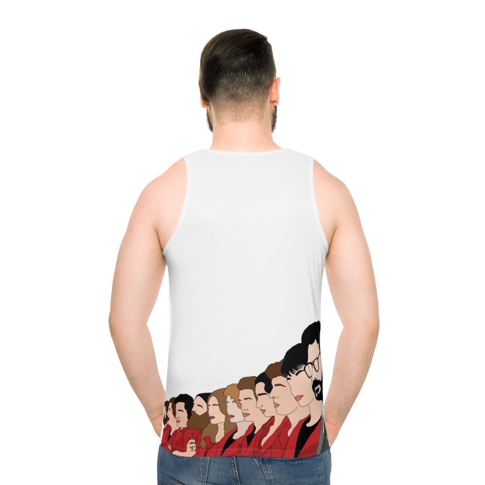 Money Heist Professor and the Cast Unisex Tank Top