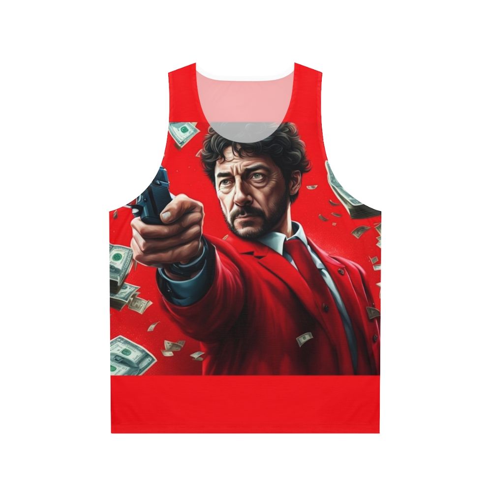 Money Heist Red Suit Unisex Tank Top