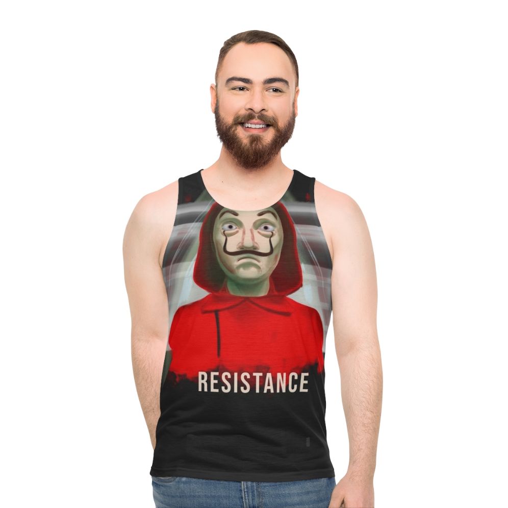 Money Heist Resistance Unisex Tank Top