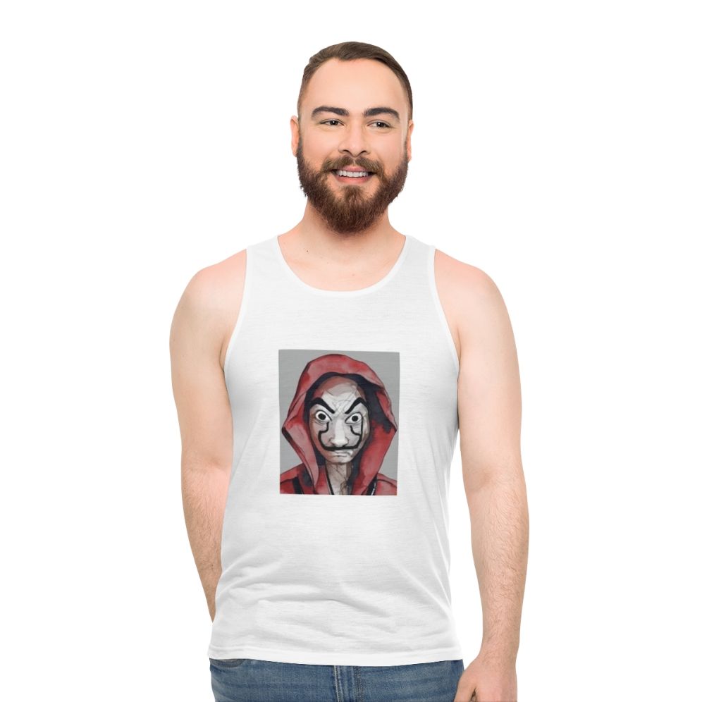 Unisex Money Heist "The Paper House" Tank Top