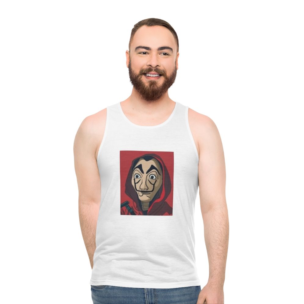 Unisex 'The Paper House' Tank Top Inspired by Money Heist