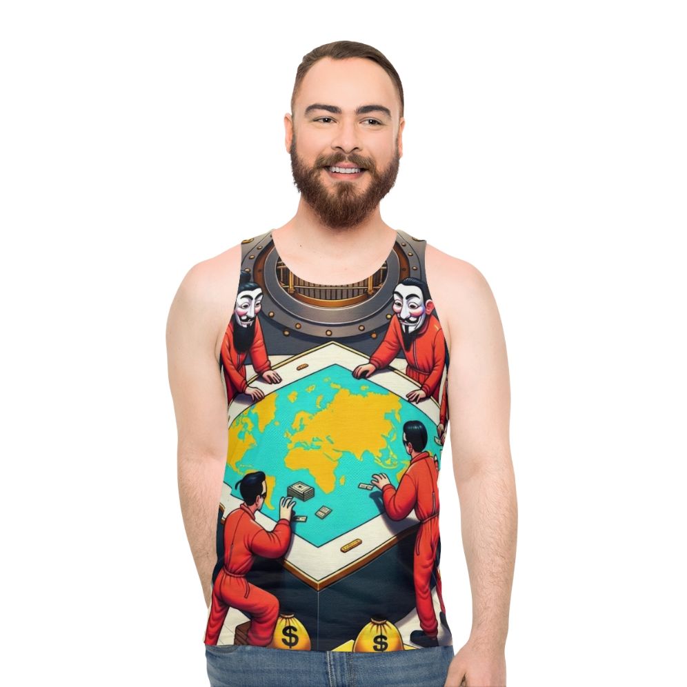 Money Heist The Plan Unisex Tank Top