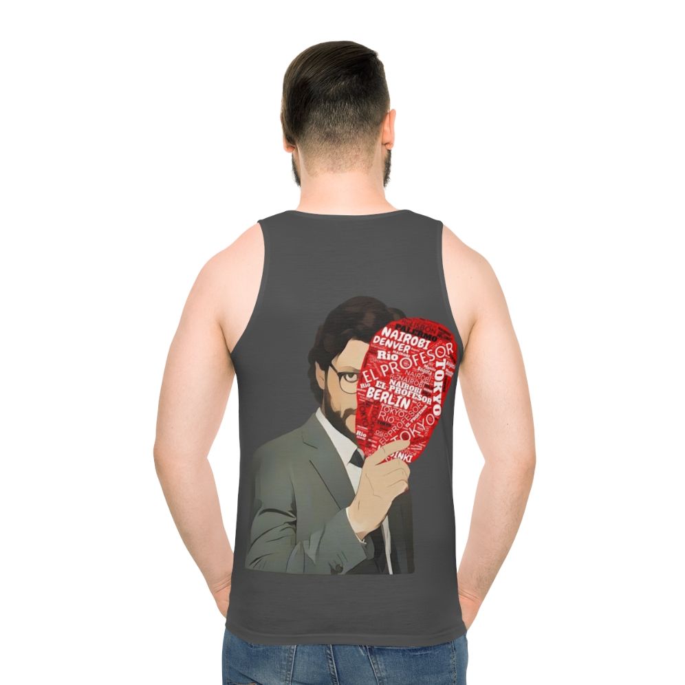 Money Heist The Professor Mask Unisex Tank Top