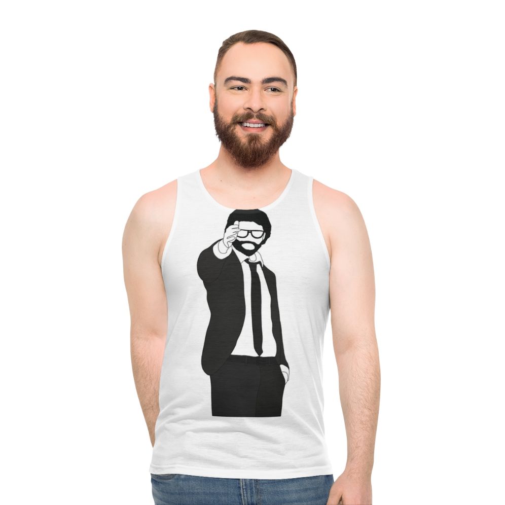Money Heist The Professor Unisex Tank Top
