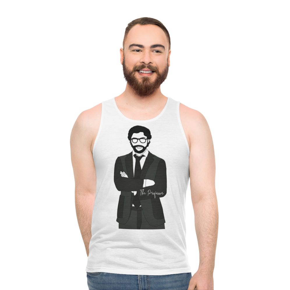 Money Heist The Professor Unisex Tank Top