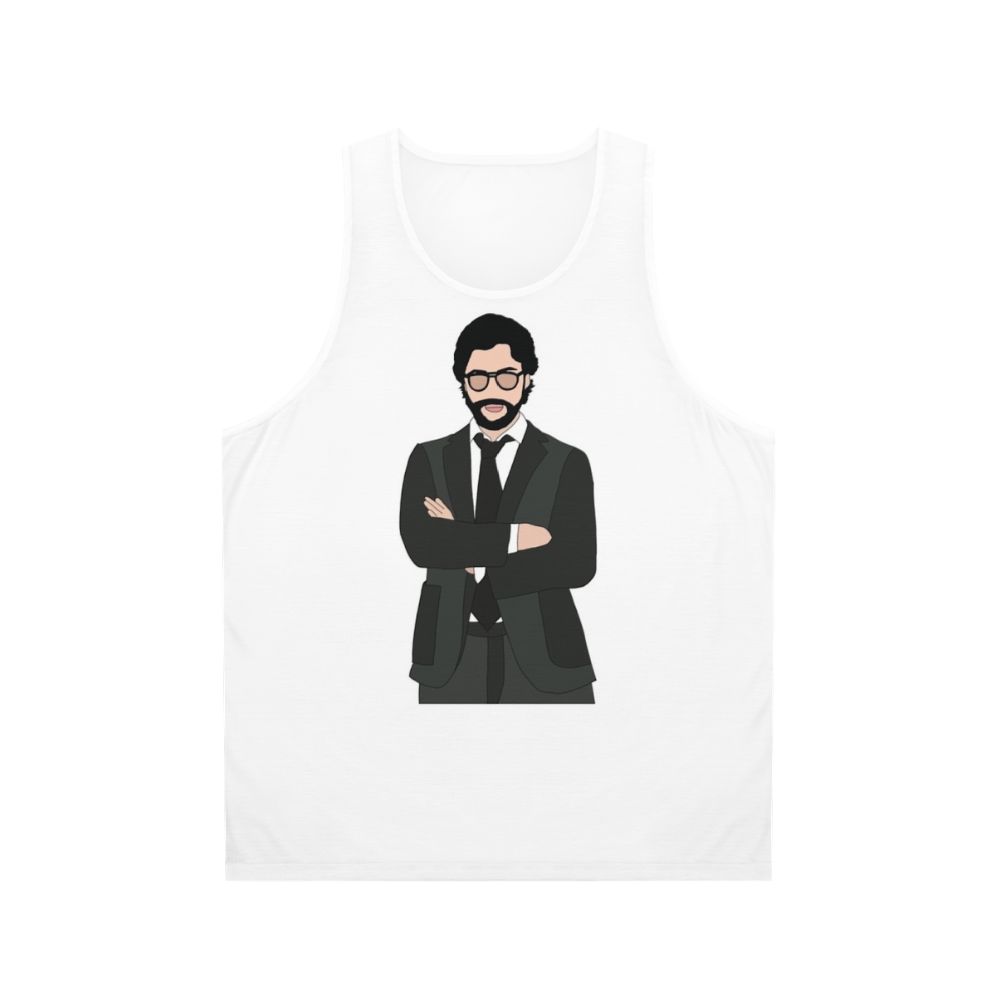 Money Heist The Professor Unisex Tank Top