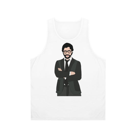 Money Heist The Professor Unisex Tank Top