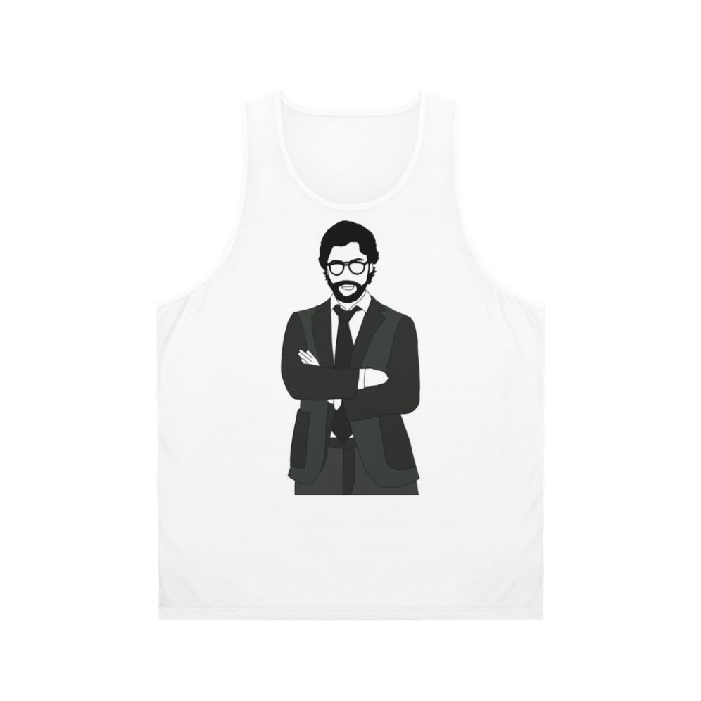 Money Heist The Professor Unisex Tank Top