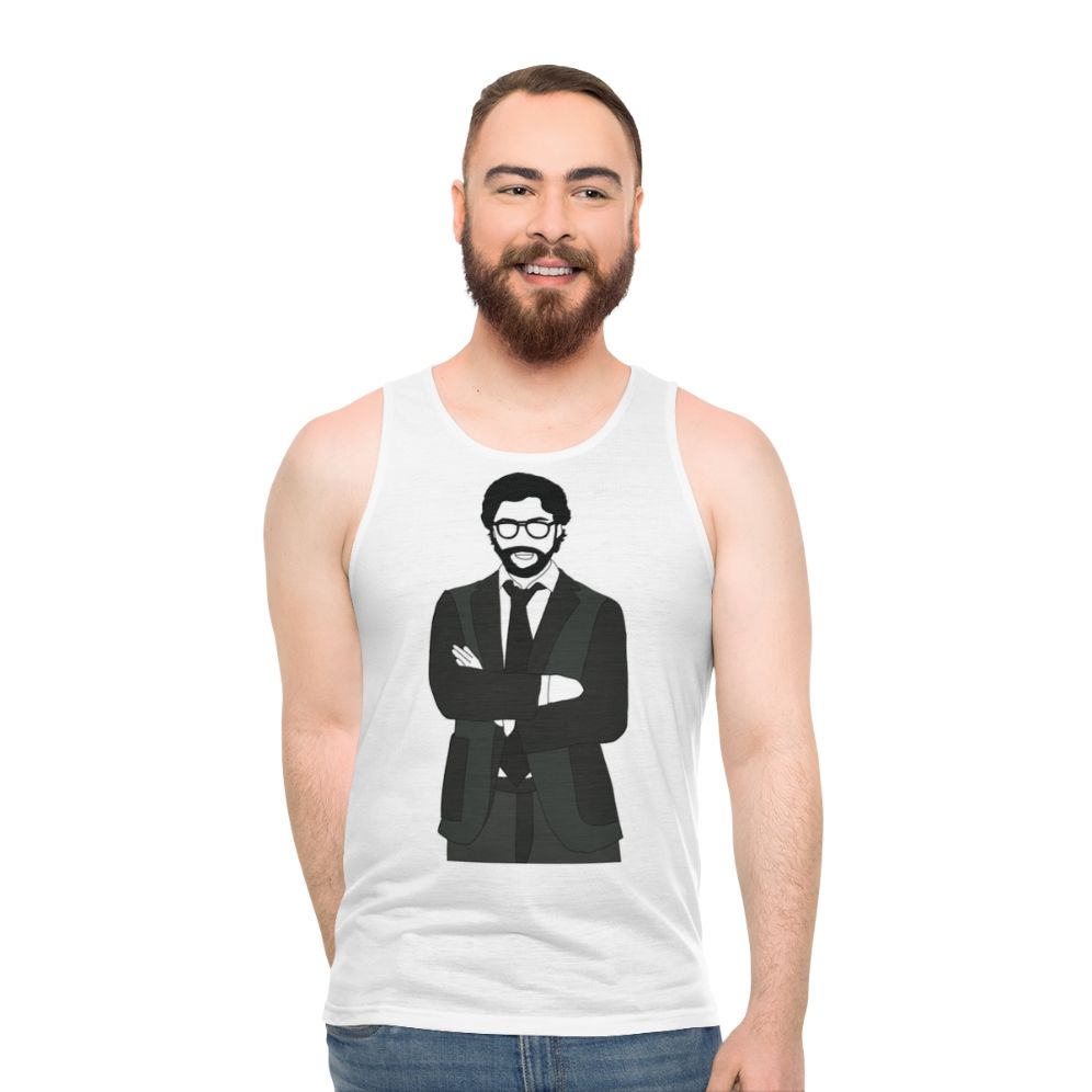 Money Heist The Professor Unisex Tank Top