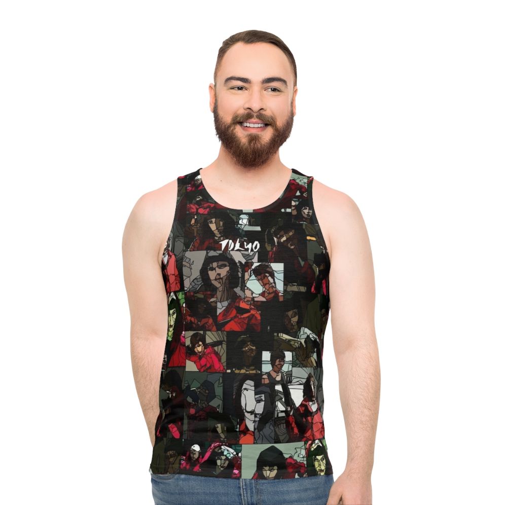 Money Heist Tokyo Fanart Unisex Tank Top