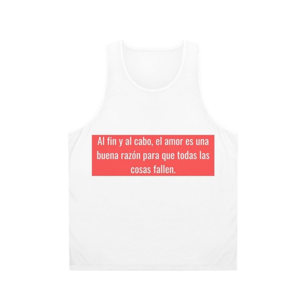 Money Heist Tokyo Quote Unisex Tank Top