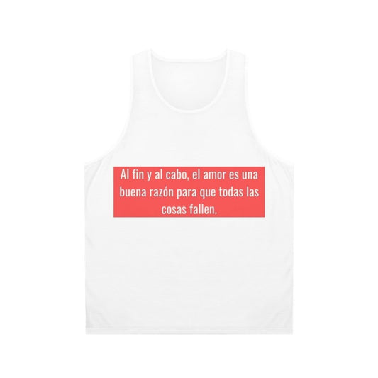Money Heist Tokyo Quote Unisex Tank Top