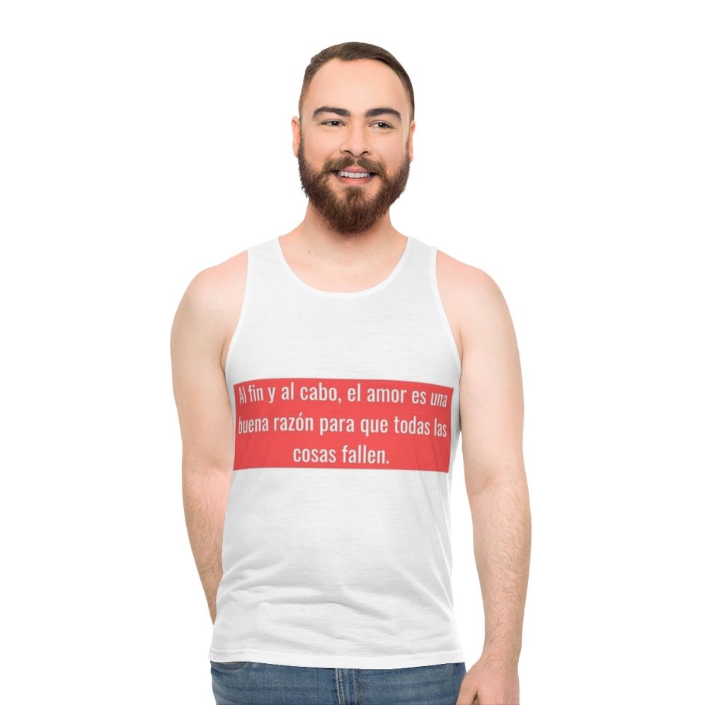 Money Heist Tokyo Quote Unisex Tank Top