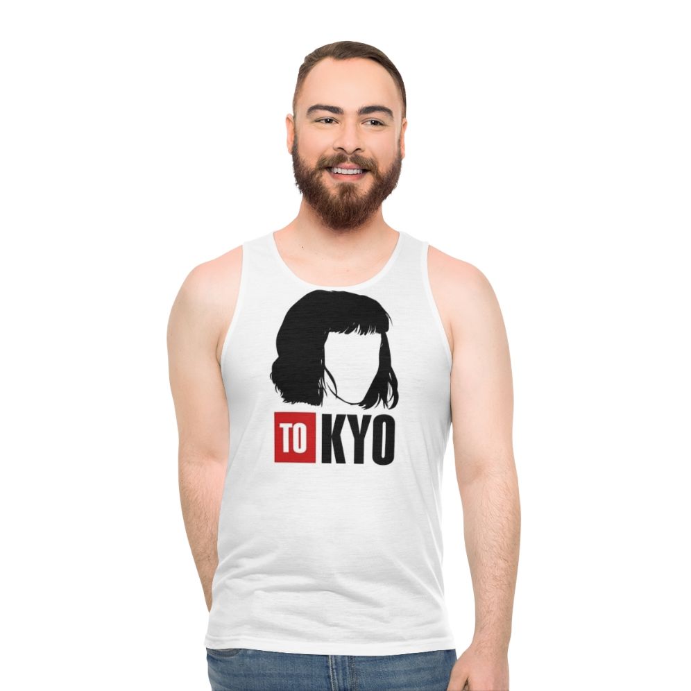 "Money Heist Tokyo Unisex Tank Top"