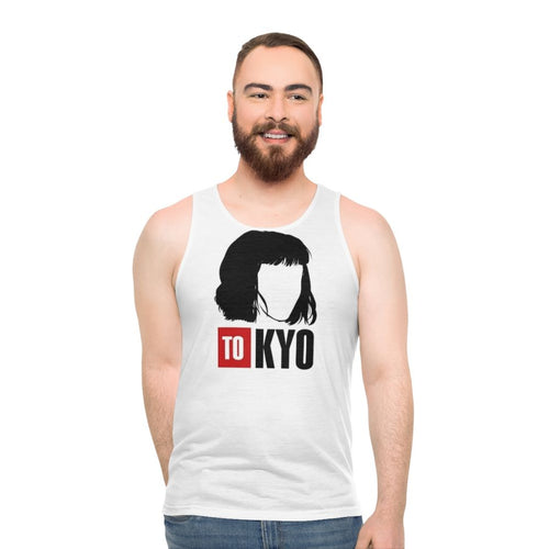"Money Heist Tokyo Unisex Tank Top"