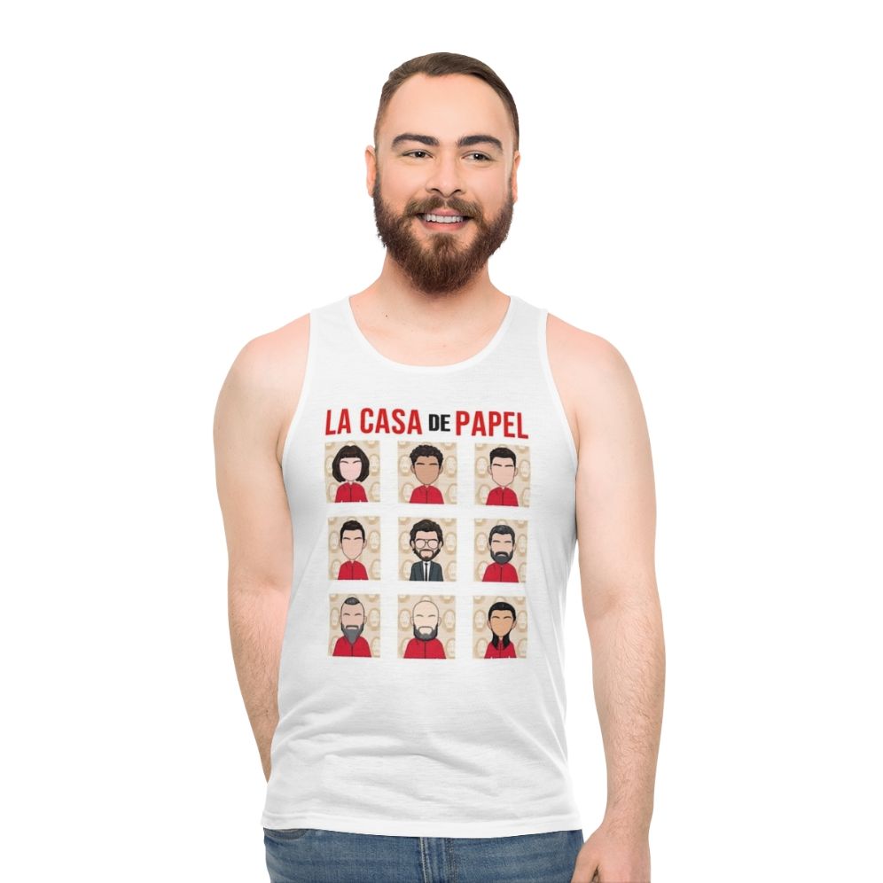 Money Heist Unisex Tank Top