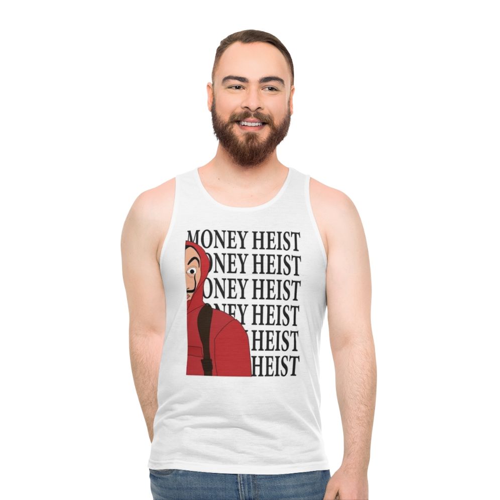 Money Heist Inspired Unisex Tank Top