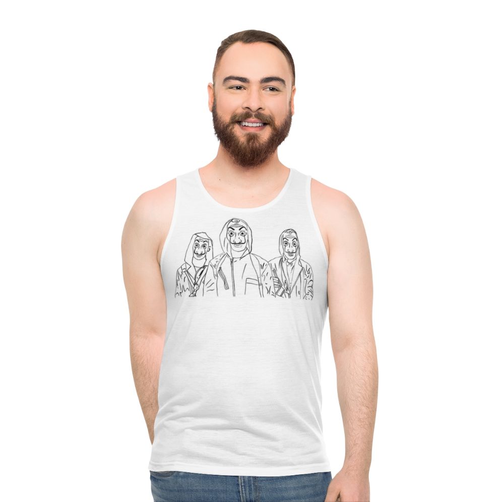 Money Heist Unisex Tank Top
