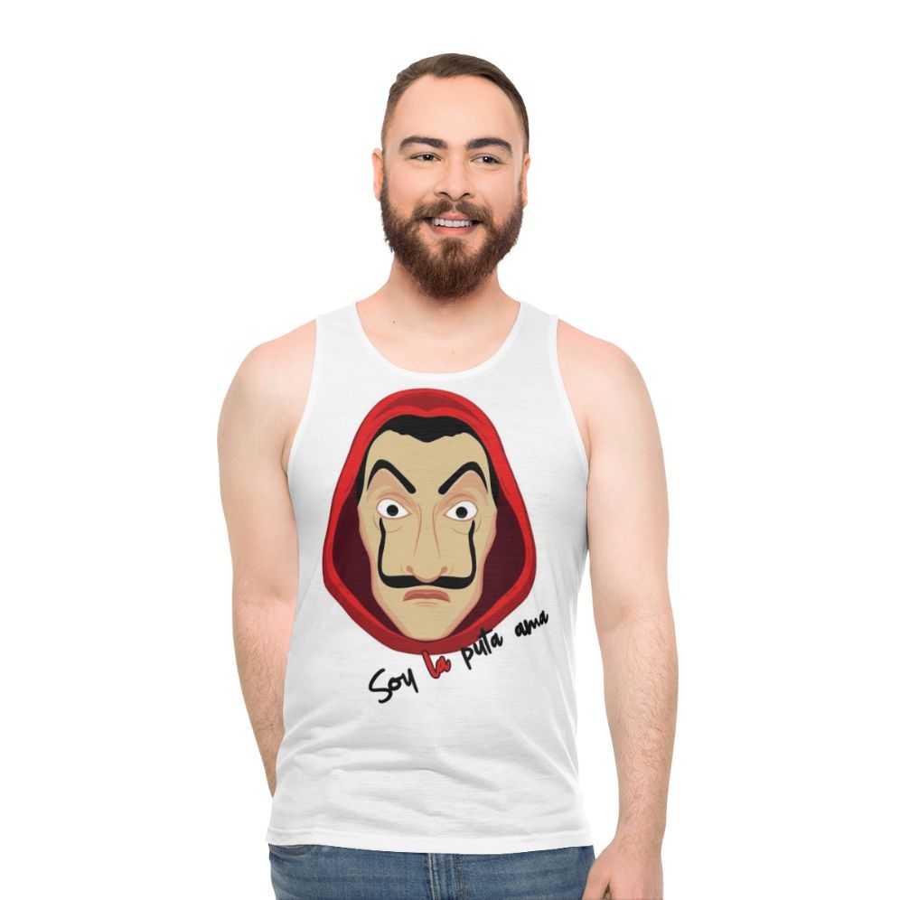 "Money Heist Unisex Tank Top"
