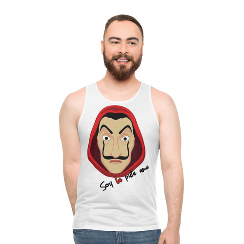 "Money Heist Unisex Tank Top"