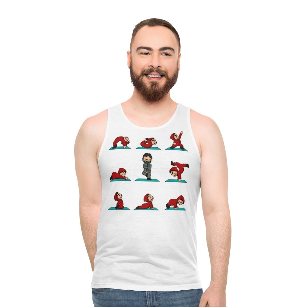 Money Heist Yoga Unisex Tank Top