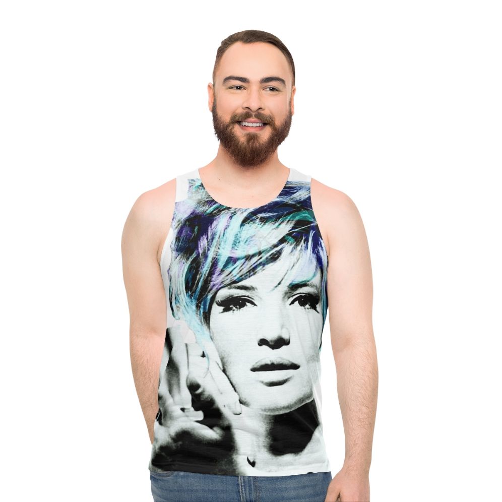 Monica Vitti Art Print Unisex Tank Top