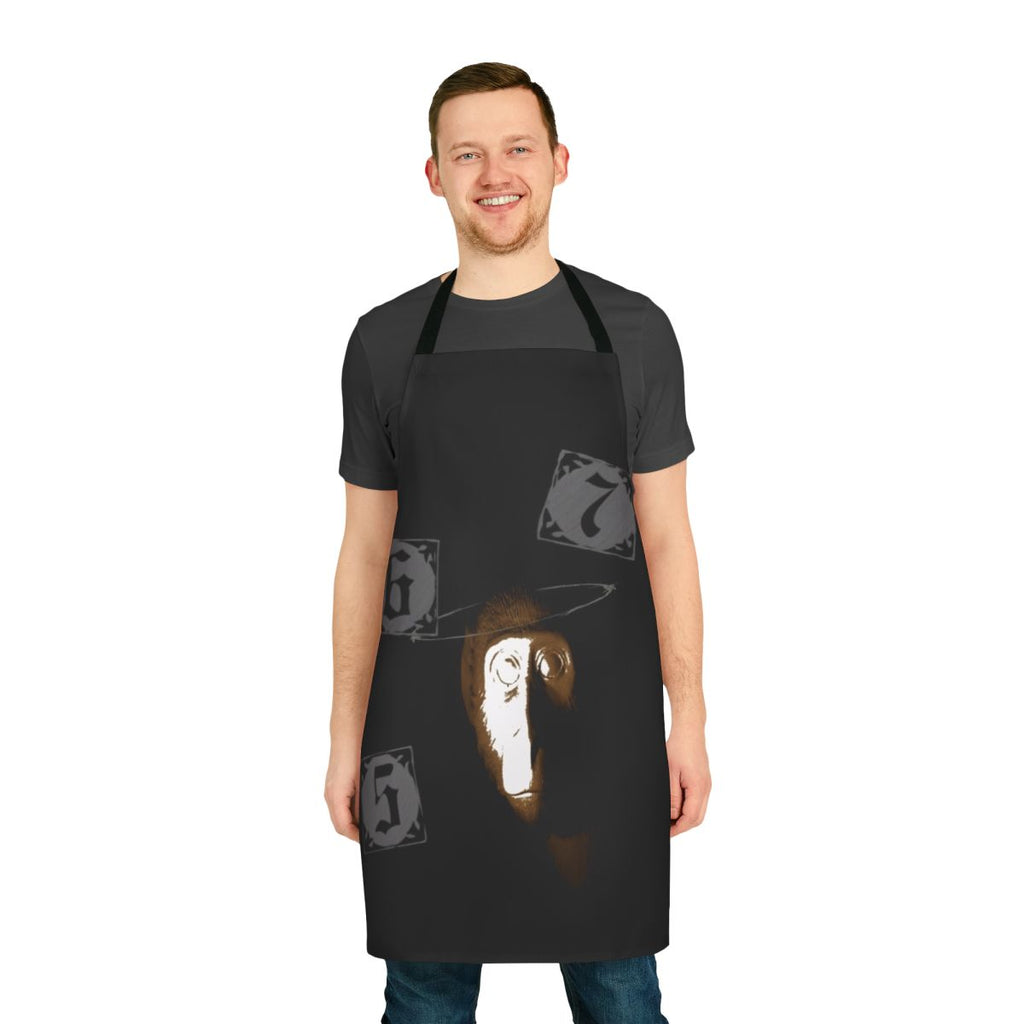 Stylish apron featuring the iconic "Monkey Gone to Heaven" design, perfect for Pixies fans and alternative music lovers.