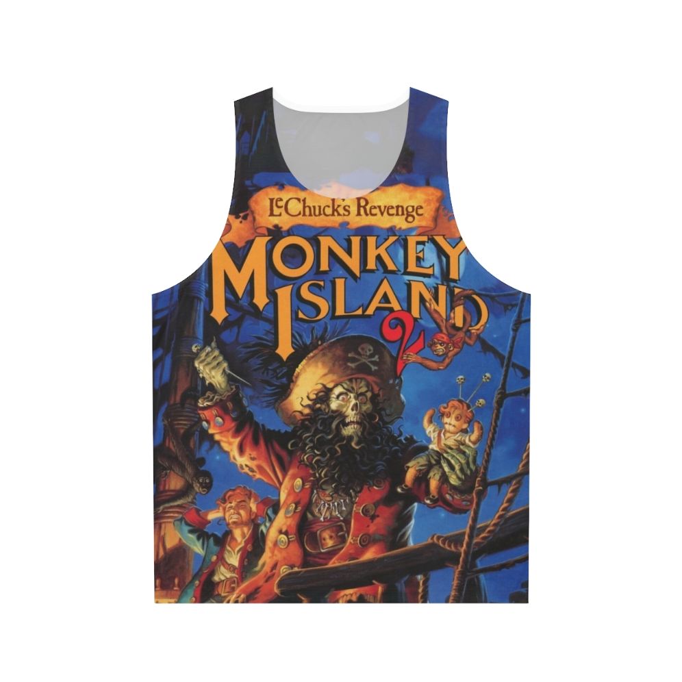 Monkey Island 2 Lechuck's Revenge Unisex Tank Top