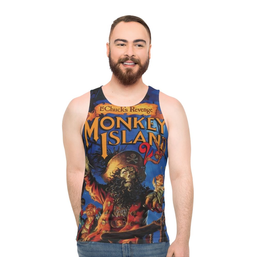 Monkey Island 2 Lechuck's Revenge Unisex Tank Top