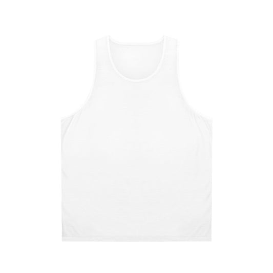 Unisex tank top with a monkey print design
