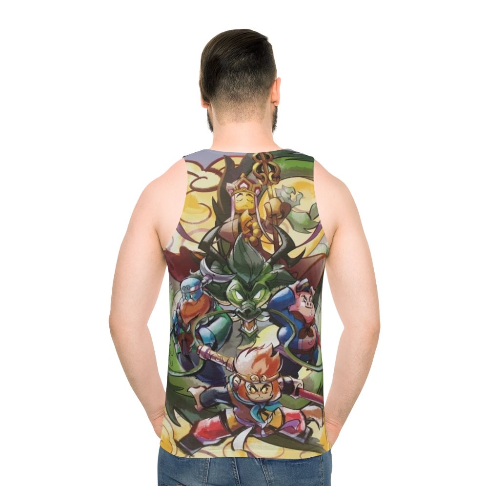Monkie Kid Sun Wukong Illustration Unisex Tank Top