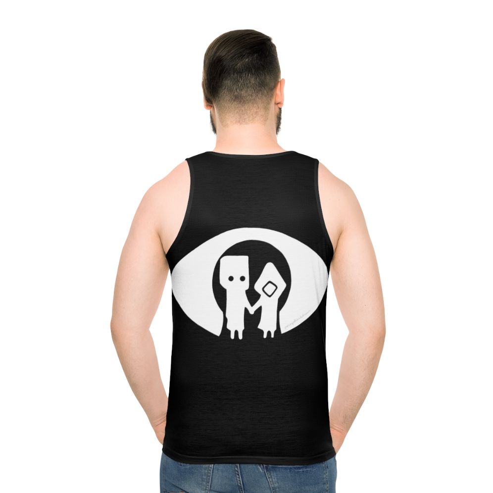 Mono and Six unisex black gaming tank top