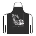 Monochrome apron with designs inspired by the upcoming video game Final Fantasy XVI