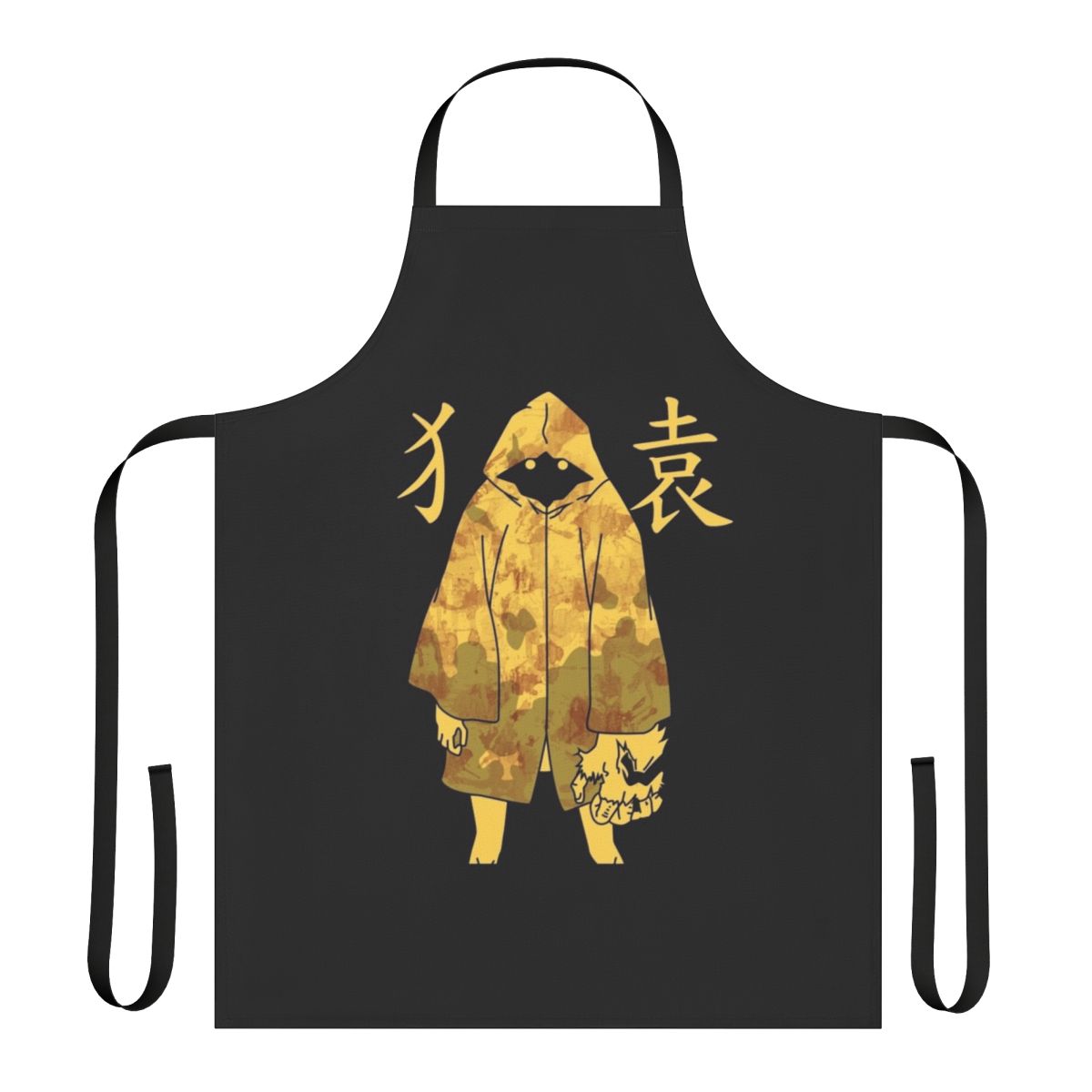 Monogatari inspired stained apron featuring characters from the popular anime/manga series