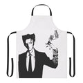 Monogatari Series Anime Apron featuring characters from Bakemonogatari and Nisemonogari